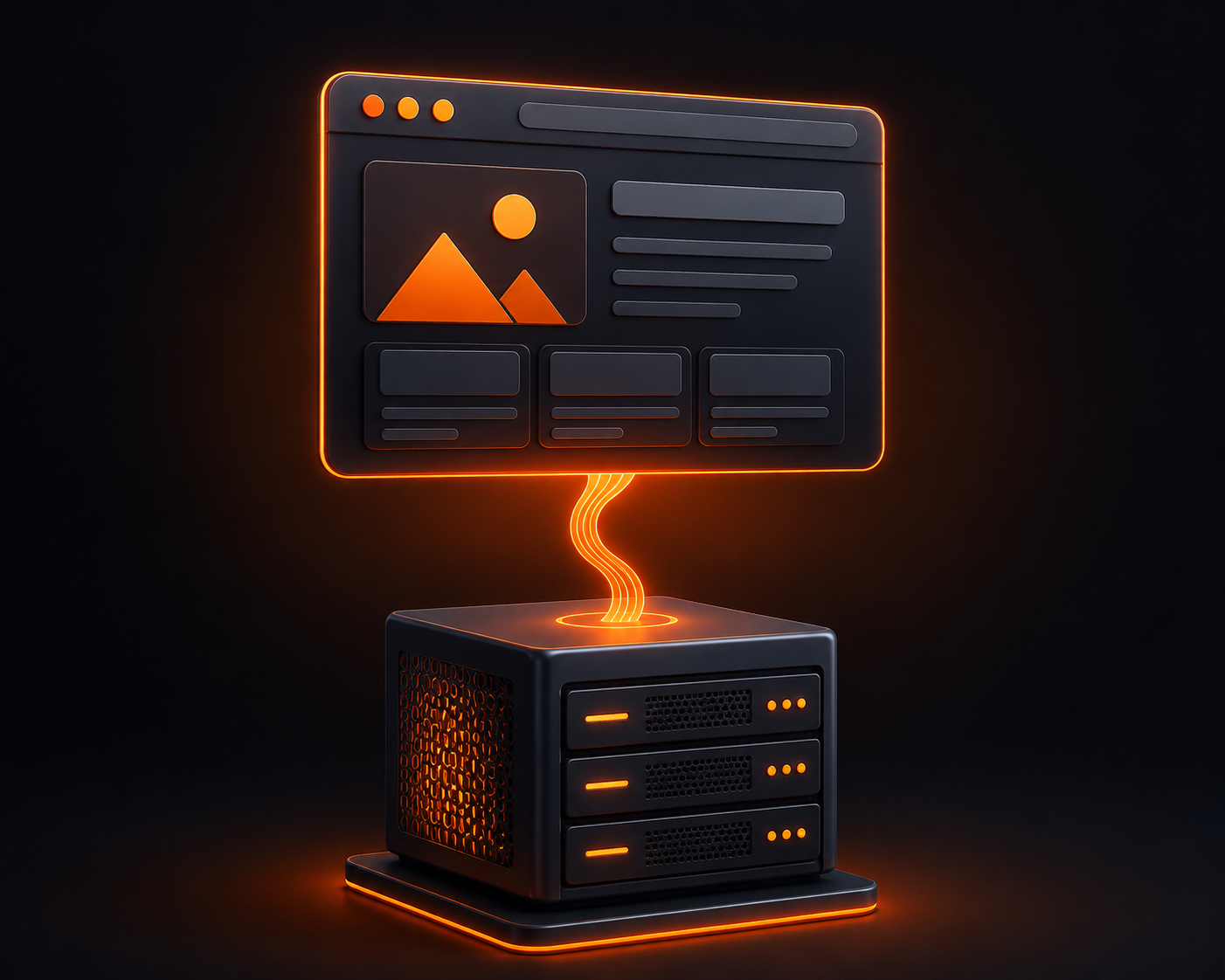 Fast web hosting